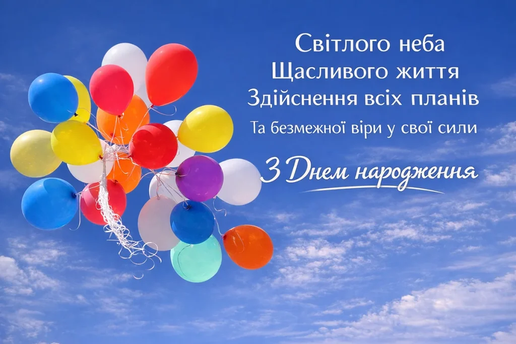 короткі привітання з днем народження хлопцю - листівки 3