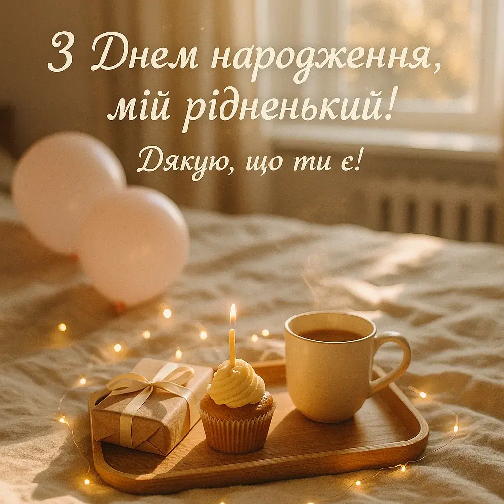 привітання з днем народження брату від сестри - листівки 3