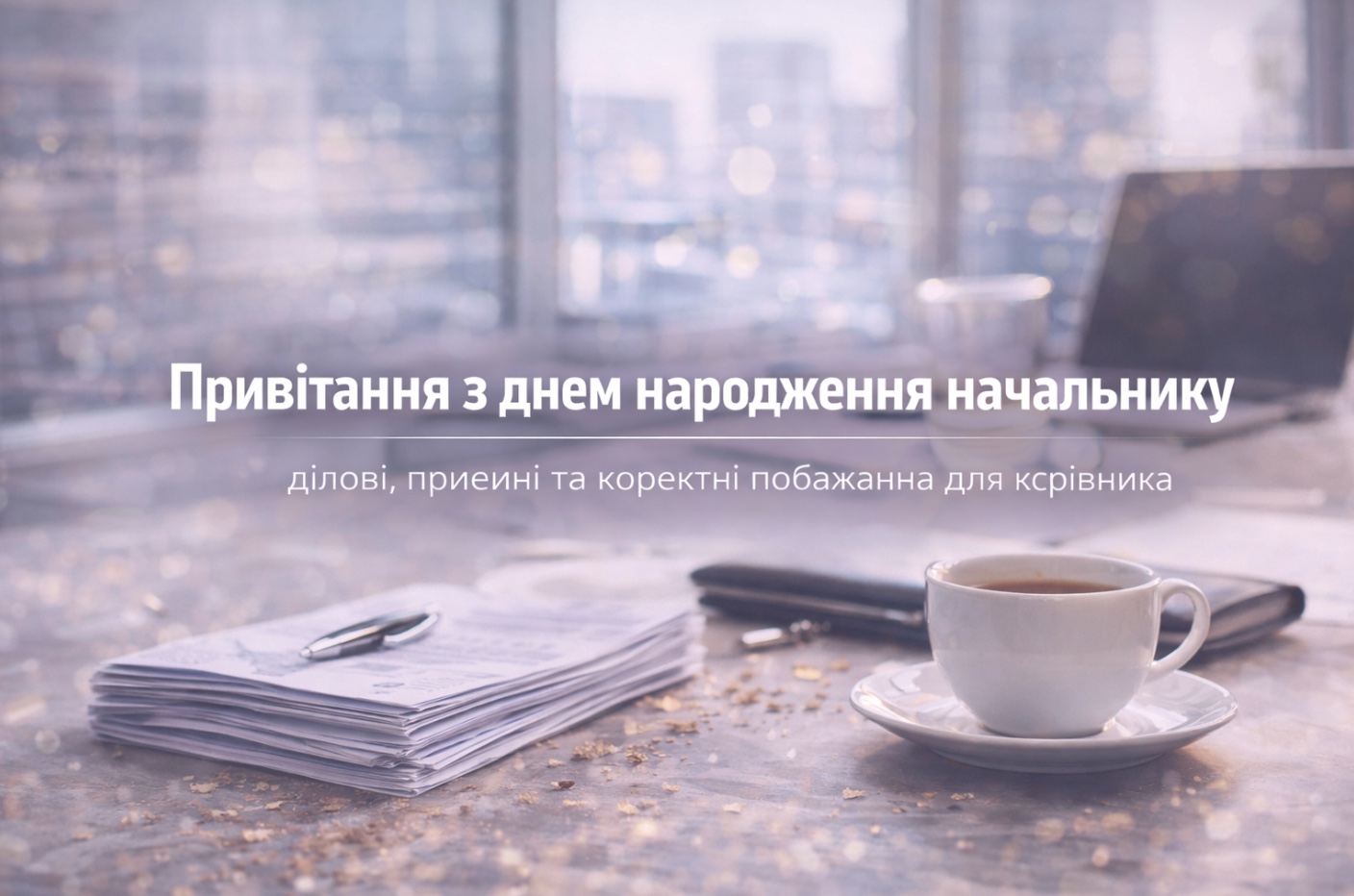 привітання з днем народження начальнику - листівки 5