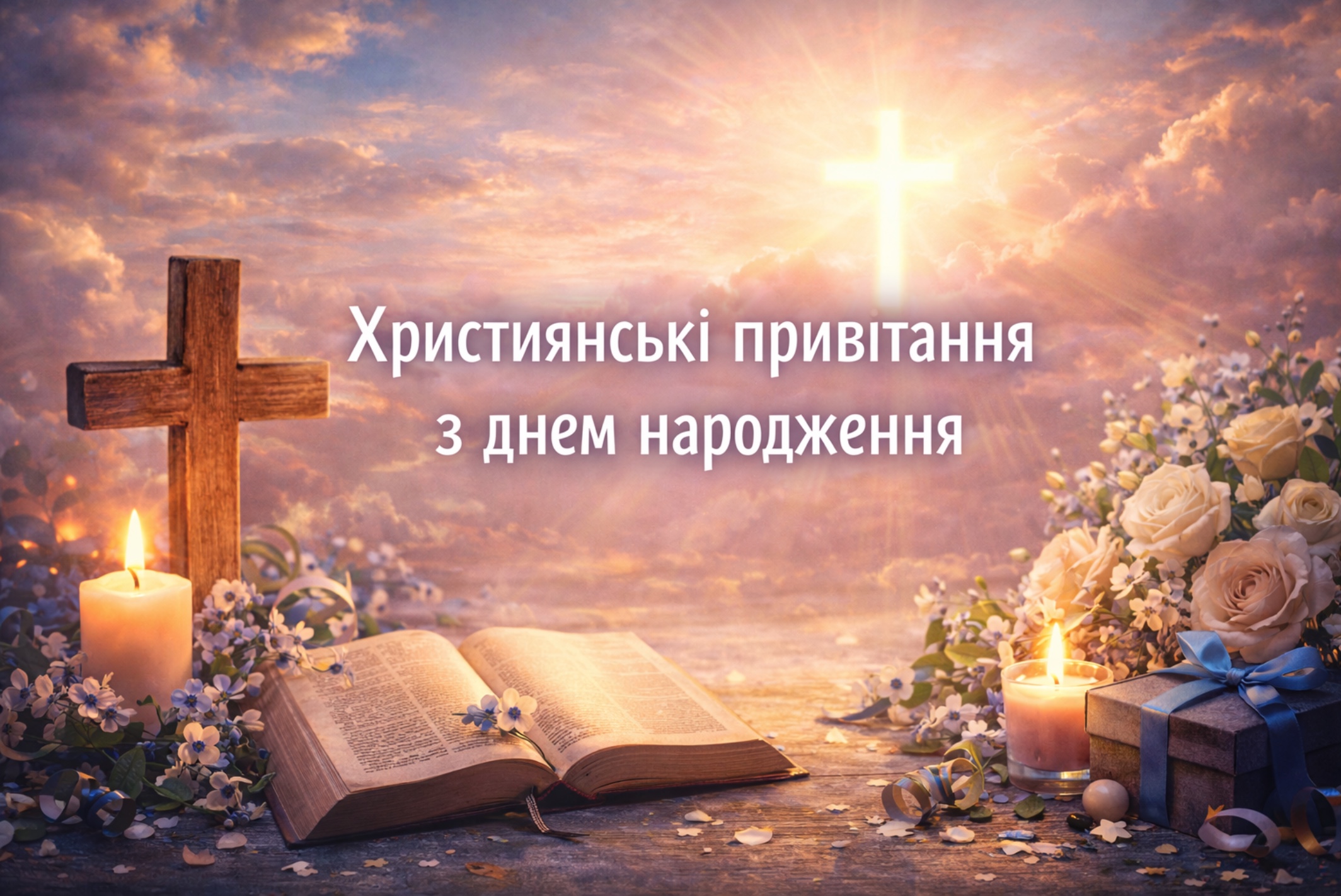 чоловікові божі привітання з днем народження - листівки 7
