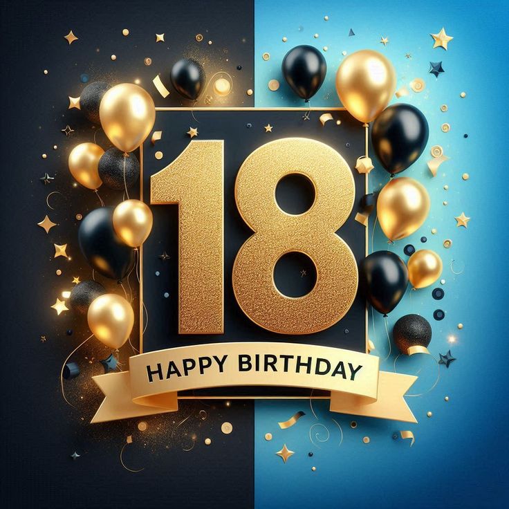 привітання з 18-річчям своїми словами - листівки 46