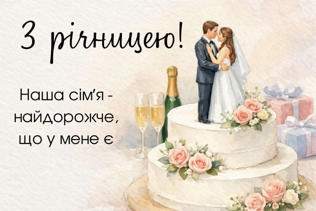 привітання з річницею весілля своїми словами, до сліз - листівки 17
